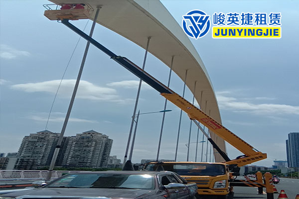 宁明柳州桥梁检测施工现场